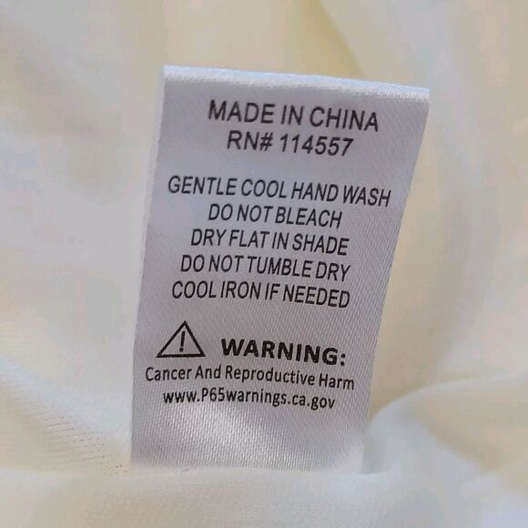 Altar'd State Dress Size M Cream Cotton Gauze Halter Neck Lined Embroidered NEW - Picture 9 of 10